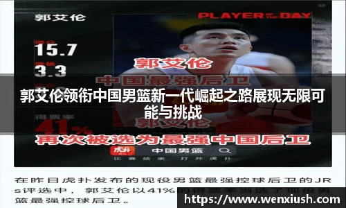 郭艾伦领衔中国男篮新一代崛起之路展现无限可能与挑战