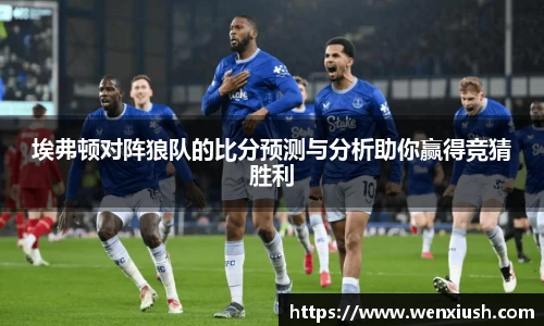 埃弗顿对阵狼队的比分预测与分析助你赢得竞猜胜利